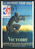 4540/ Carte Maximum (card) France N°2656 Résistance 18 Juin 1940 Guerre 1939/1945 De Gaulle WW2 édition LYNA Paris 1990 - 1990-1999