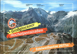 71871860 Grossglockner Hochalpenstrasse Edelweissspitze Fliegeraufnahme Heiligen - Other & Unclassified