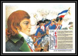 4483/ Carte Maximum (card) France N°2603 Bicentenaire De La Révolution Droits De L'homme édition Cef Fdc 1989 - 1980-1989