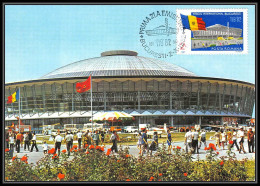 Roumanie (Romania) Carte Maximum (card) 1705 - N° 3399 Pavillon Central Pour Les Foires De Bucarest 1982 - Maximumkarten (MC)