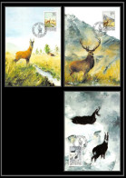 Luxembourg (luxemburg) - Carte Maximum (card) 2196 - Faune Fauna Chevreuil Chamois Cerf Deer1986 - Gibier