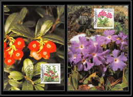 Allemagne (germany) - Carte Maximum (card) 2191 Fleurs (fleur Flower Flowers) 1991 Lot 2 Cartes - Sonstige & Ohne Zuordnung