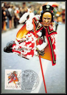 Allemagne (germany) - Carte Maximum (card) 2134 Carnaval 1983 Mask Masque Schwabisch Fastnacht - Autres & Non Classés