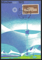 Allemagne (germany) - Carte Maximum (card) 2105 - Jeux Olympiques (olympic Games) 1972 MUNICH Munchen - Zomer 1972: München