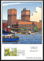 ALAND - Carte Maximum (card) 2187 Fleurs (fleur Flower Flowers) NORWEX 97 Osalo 1997 - Ålandinseln