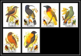 5856 Carte Maximum (card) S Tome E Principe Mi N°604/609 + Bf 610 Oiseaux (birds) 1979 Kingfisher Martin-pêcheur Fdc - Sao Tome And Principe