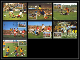 5848 Carte Maximum (card) S Tome E Principe Mi N°541/547 Football World Cup Soccer Argentina 78 1978 Fdc Premier Jour - 1978 – Argentina