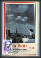5839 Carte Maximum (card) France N°2634 Général De Gaulle 1990 Guerre 1939/1945 De Gaulle WW2 édition LYNA Paris - 1990-1999