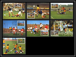 5848 Carte Maximum (card) S Tome E Principe Mi N°541/547 Football World Cup Soccer Argentina 78 1978 Fdc Premier Jour - Sao Tomé E Principe