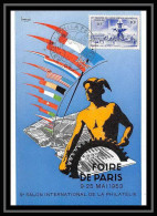5819/ Carte Postale France N°783 Foire De Paris 1953  - Brieven En Documenten