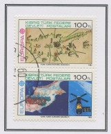 Chypre Turque - Cyprus - Zypern 1983 Y&T N°(1) à (2) - Michel N°127 à 128 (o) - EUROPA - Se Tenant - Used Stamps