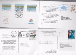 Monaco - Entiers/cartes Postales Oblitérées - FDC