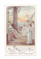 Vierge à L'Enfant Et Anges, Citation P. Faber Et Abbé Vignon, Indulgence, 1915, éd. Bouasse Jeune N° 3988 - Andachtsbilder