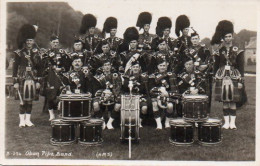 4V5Hy   Musique Musiciens Ecosse Oban Pipe Band En 1937 - Musik Und Musikanten