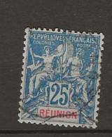 1900 USED Réunion Yvert 49 - Gebraucht