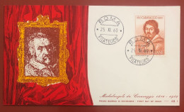 ITALY - FDC - 1960 - 350th Anniversary Of The Death Of Michelangelo Merisi, Known As Caravaggio - FDC