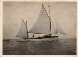 4V5Hy   Photo Originale Voilier à Identifier - Sailing Vessels