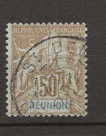 1900 USED Réunion Yvert 51 - Gebraucht