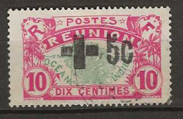 1915 USED Réunion Yvert 80 - Gebruikt