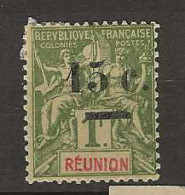 1901 MH Réunion Yvert 55 - Gebraucht