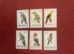 MOLDAVIE MOLDAWIEN MOLDOVA 1992 6v Neuf MNH ** Mi 14 / 19 Pájaro Bird Pássaro Vogel Ucello Oiseau - Other & Unclassified