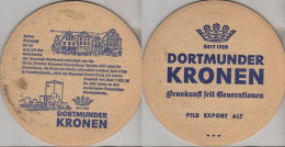 5003464 Bierdeckel Rund - Dortmunder Kronen Bier - Sous-bocks