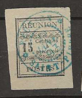 1889 USED Réunion Yvert 3 - Timbres-taxe