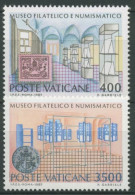 Vatikan 1987 Philatelistisches U. Numismatisches Museums 924/25 Postfrisch - Ongebruikt