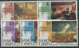 Samoa 1976 200 Jahre Unabhängigkeit Der USA 328/32 Postfrisch - Samoa