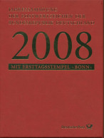 Bund Jahressammlung 2008 Mit Allen Marken Gestempelt Wie Verausgabt (XL6255) - Unused Stamps