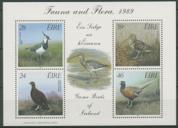 Irland 1989 Jagdbare Vögel Block 7 Postfrisch (C16286) - Blocks & Kleinbögen