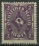 Deutsches Reich 1922/23 Posthorn Einfarbig 224 Aa Postfrisch Geprüft - Ungebraucht