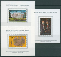 Togo 1989 40 Jahre Bundesrepublik Deutschland Block 330/32 Postfrisch (C28687) - Togo (1960-...)