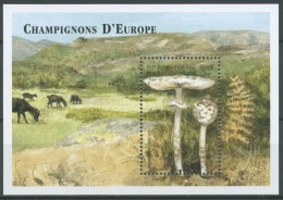 Komoren 1999 Pilze Europas Riesenschirmling Block 395 Postfrisch (C28654) - Comoren (1975-...)