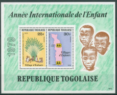 Togo 1979 Internationales Jahr Des Kindes Block 143 A Postfrisch (C28684) - Togo (1960-...)