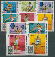 Fujeira 1968 Olympiasieger Mexiko 292/301 B Postfrisch Geschnitten - Fujeira