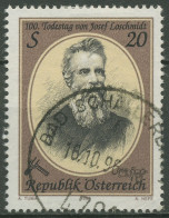 Österreich 1995 Physikochemiker Josef Loschmidt 2163 Gestempelt - Oblitérés