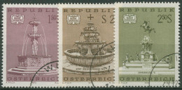 Österreich 1972 Kunstschätze Brunnen 1382/84 Gestempelt - Used Stamps