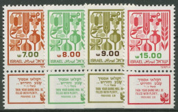 Israel 1983 Früchte Von Kanaan 943/46 Y (2 Phosphorstreifen) Mit Tab Postfrisch - Unused Stamps (with Tabs)