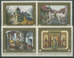 Liechtenstein 1978 Schloss Vaduz Thronbesteigung Franz Josef 706/09 Postfrisch - Unused Stamps