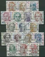 Berlin 1987/90 Frauen Komplett 17 Werte TOP-Ersttagssonderstempel-BERLIN - Used Stamps