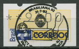 Brasilien 1993 Automatenmarken Einzelwert ATM 4 Gestempelt - Automatenmarken (Frama)