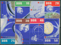 DDR 1962 Sowjetische Weltraumflüge Juri Gagarin 926/33 Postfrisch - Neufs