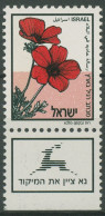 Israel 1992 Pflanzen Blumen Kronenanemone 1217 Mit Tab Postfrisch - Ongebruikt (met Tabs)