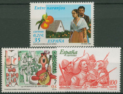 Spanien 2000 Literatur Illustrationen 3605/07 Postfrisch - Unused Stamps