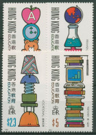 Hongkong 1991 Erziehung Bildung Bildungseinrichtungen 611/14 Postfrisch - Unused Stamps