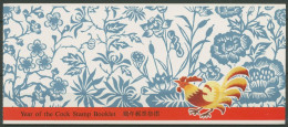 Hongkong 1993 Jahr Des Hahnes Markenheftchen 683+685 MH Postfrisch (C99179) - Postzegelboekjes