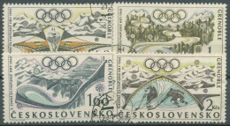 Tschechoslowakei 1968 Olympia Winterspiele Grenoble 1763/66 Gestempelt - Gebruikt