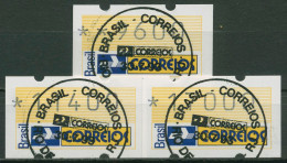 Brasilien 1993 Automatenmarken Satz 9600/11400/17000 ATM 4 Gestempelt - Franking Labels