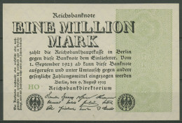 Dt. Reich 1 Million Mark 1923, DEU-114a FZ HO, Fast Kassenfrisch (K1275) - 1 Miljoen Mark